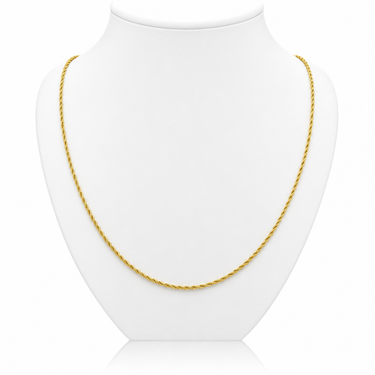 Collana funetta in oro giallo 18kt (750) - 1.70gr - Oreficeria