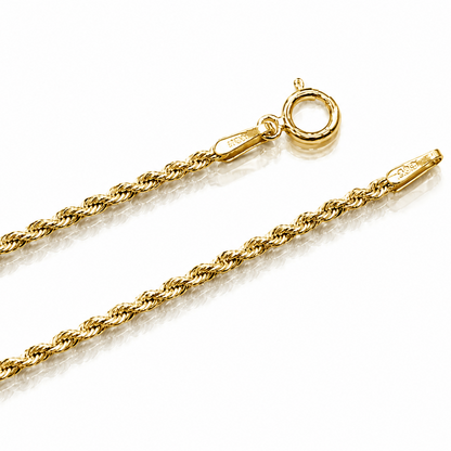 Collana funetta in oro giallo 18kt (750) - 1.70gr - Oreficeria