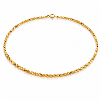 Bracciale modello funetta in oro giallo 18kt (750) - 0.85gr - Oreficeria