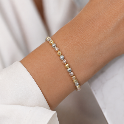 Bracciale milleluci in oro 18kt (750) - 4.25gr - Oreficeria