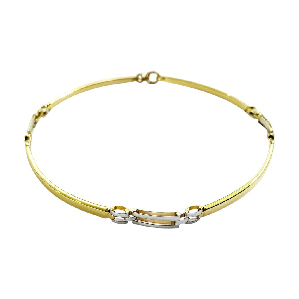 Bracciale semi rigido in oro 18kt - 3,48gr - Oreficeria