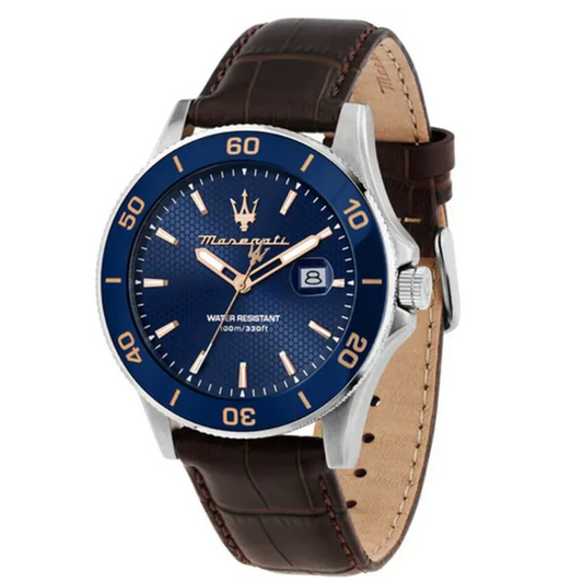 Orologio Maserati Collezione Competizione Ghiera in Ceramica e Pelle - R8851100004