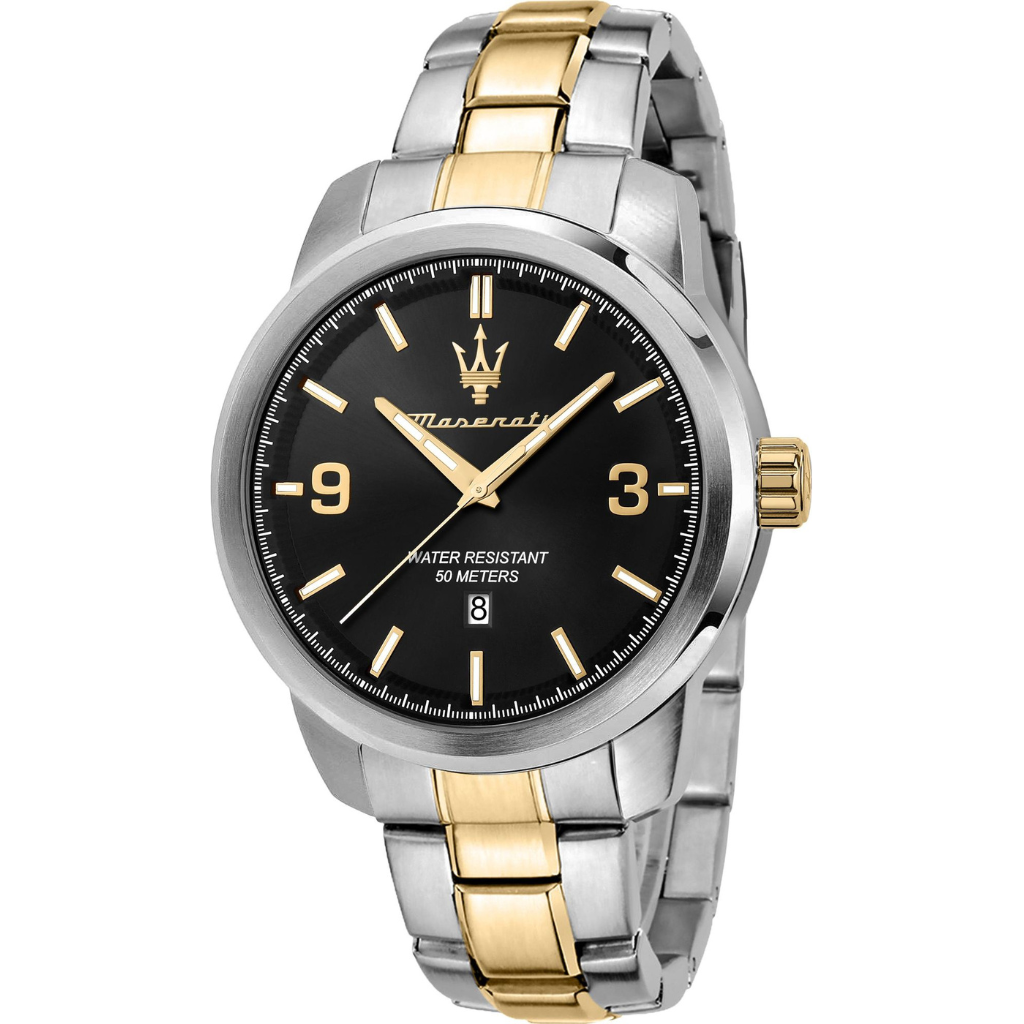 Orologio Maserati Collezione Successo Acciaio Bicolore - R8853121009