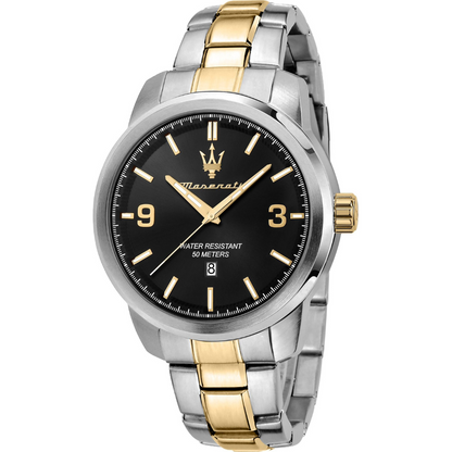 Orologio Maserati Collezione Successo Acciaio Bicolore - R8853121009