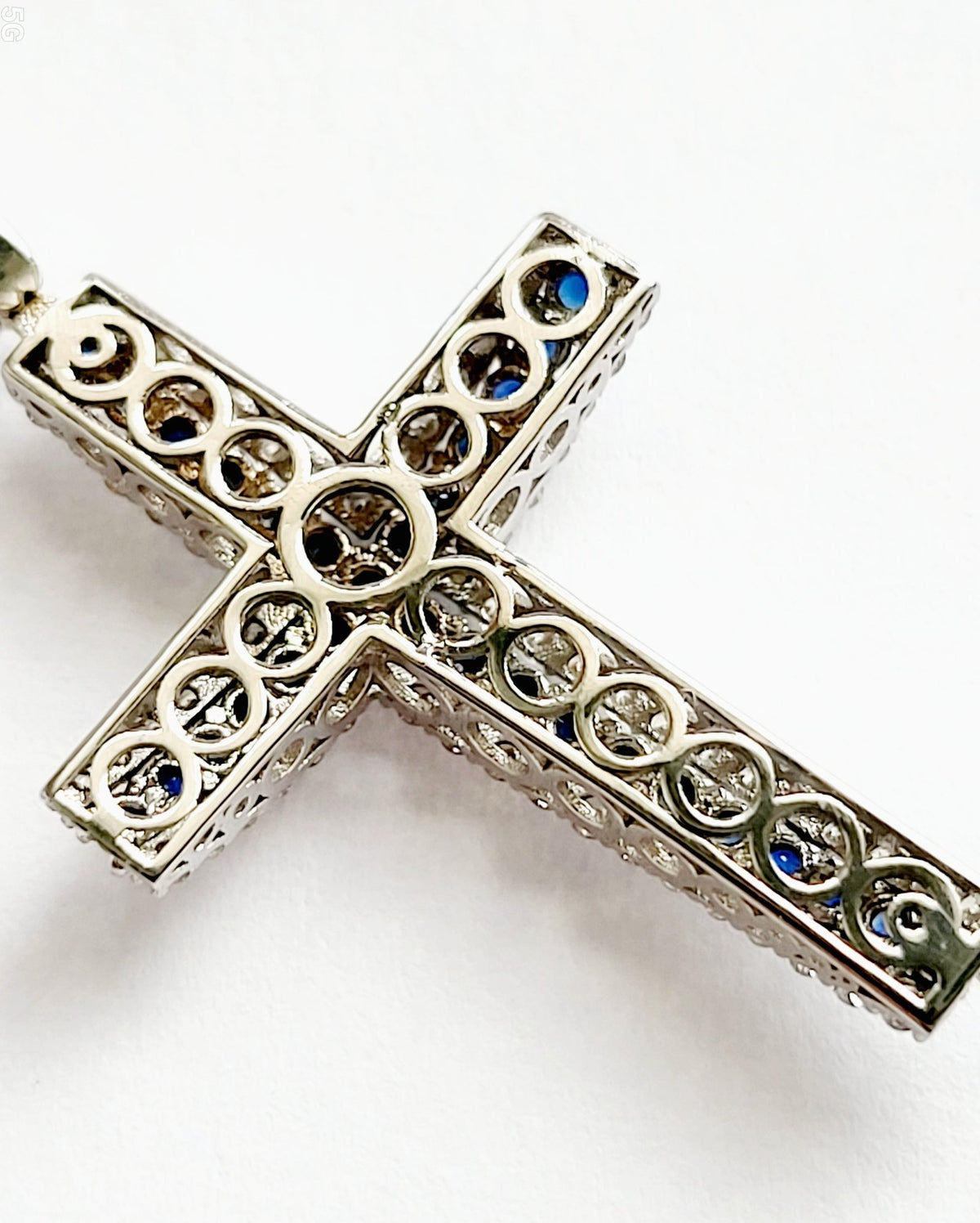 Collana Croce/Crocifisso In Argento Tibetano Su Catena 18 Pollici - Nuova, Handmade (Regno Unito Collana Croce/Crocifisso In Argento Tibetano Su Catena 18 Pollici - Nuova, Handmade (Regno Unito
