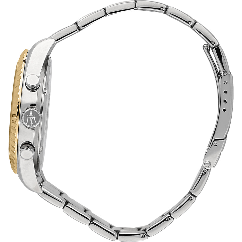 Orologio Maserati Collezione Competizione Cronografo Multifunzionale Acciaio Bicolore - R8853100021