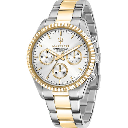 Orologio Maserati Collezione Competizione Cronografo Multifunzionale Acciaio Bicolore - R8853100021
