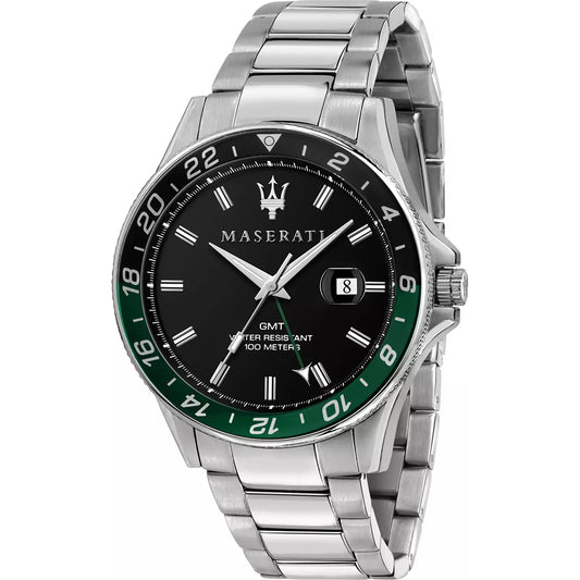 Orologio Maserati GMT Collezione Sfida Acciaio - R8853140005