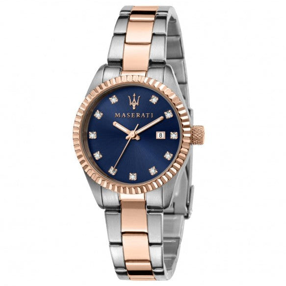 Orologio Maserati Lady Competizione Cristalli Acciaio Bicolore - R8853100507