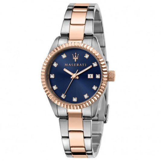Orologio Maserati Lady Competizione Cristalli Acciaio Bicolore - R8853100507