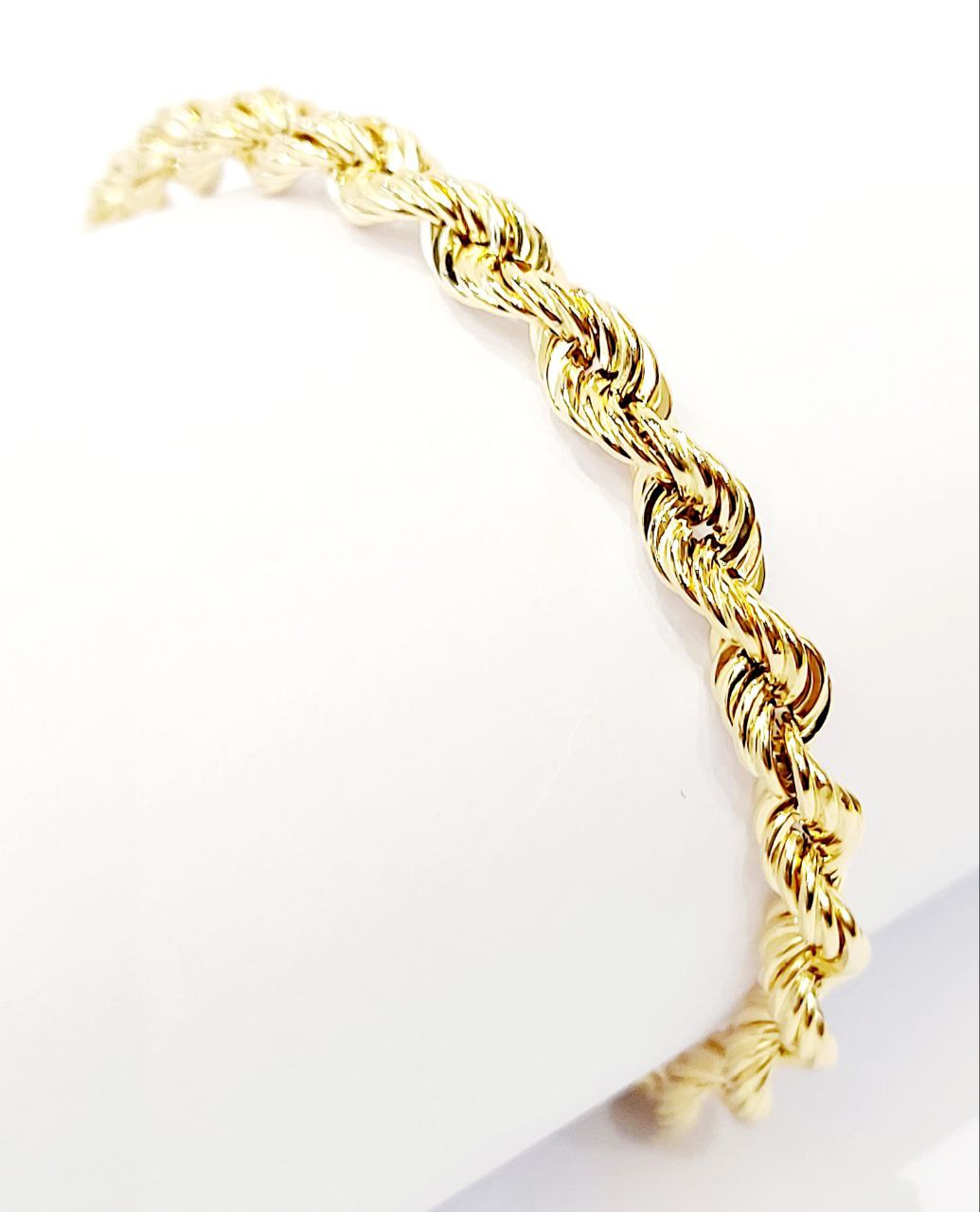Bracciale funetta in Oro Giallo 18 kt (750) - Oreficeria