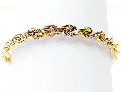 Bracciale funetta in Oro Giallo 18 kt (750) - Oreficeria