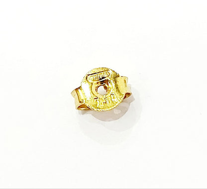 Orecchini punto luce a filo con Diamanti 0,50 ct in Oro Giallo 18 kt (750)