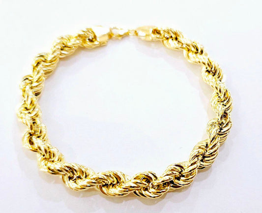 Bracciale funetta in oro 18kt  - oreficeria