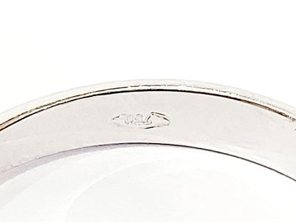 Anello Solitario modello 4 griffe con Diamante 0,07 ct in Oro Bianco 18 kt (750)