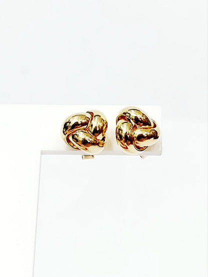 Orecchini a nodo in Oro Giallo 18 kt (750) - Oreficeria
