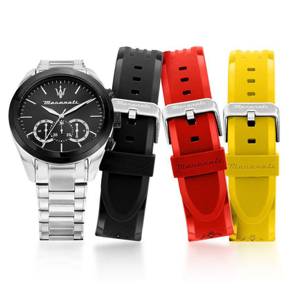 Orologio Maserati Set cinturini in silicone intercambiabili Traguardo Special Edition - R8873612062