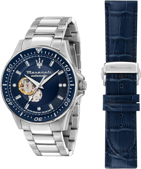 Orologio uomo Maserati Sfida Automatic con cinturino intercambiabile - R8823140007