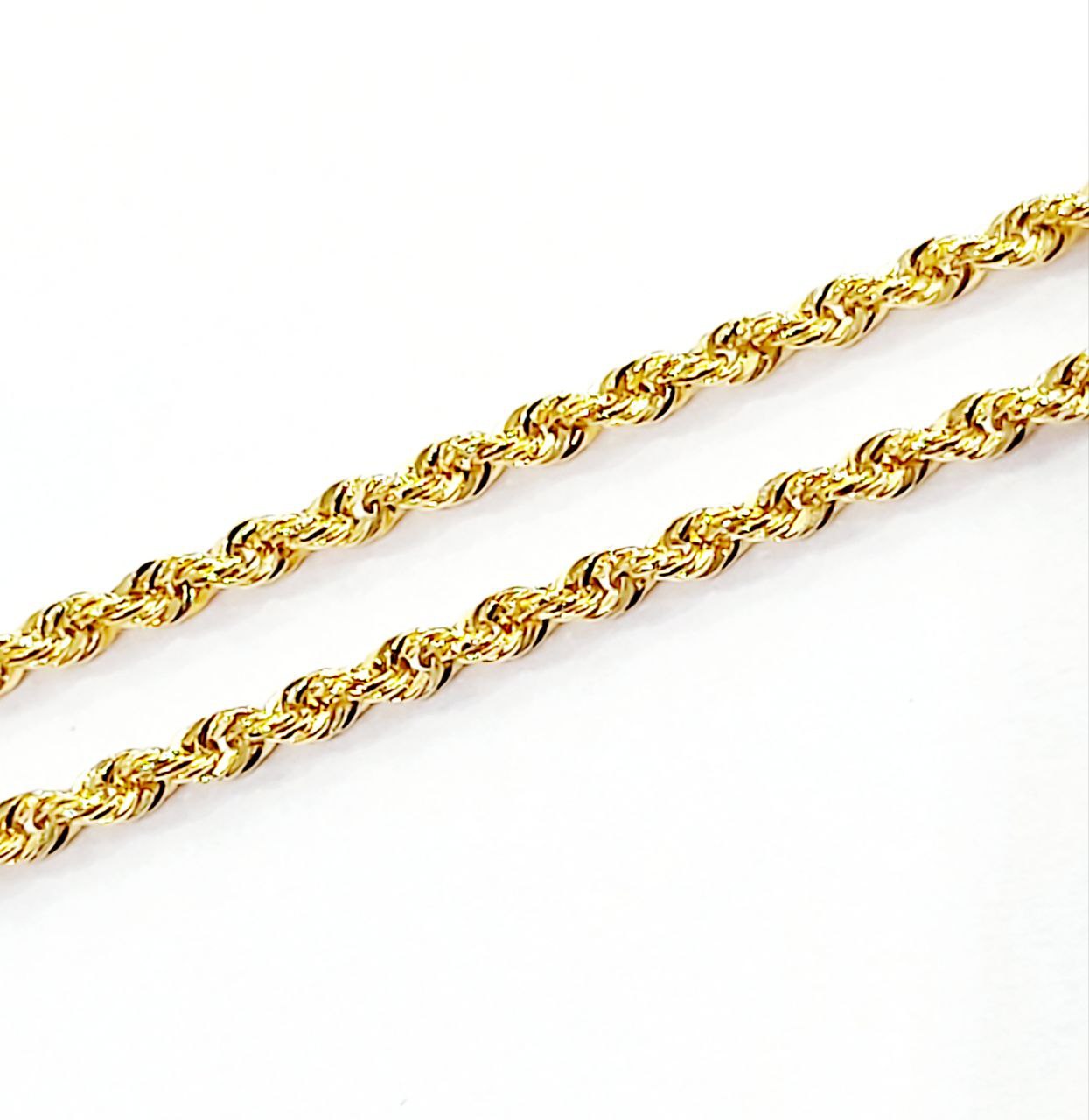 Collana con pendente Croce in Oro Giallo con Diamanti 0,16 ct 18 kt-750