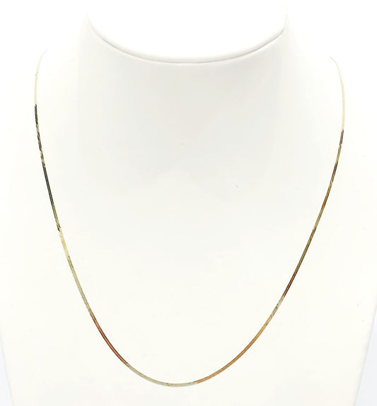 Collier piattina in Oro 18kt - Oreficeria