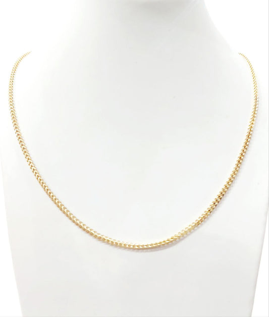 Collana collier modello spiga Unisex Oro Giallo 18 kt (750) - Oreficeria
