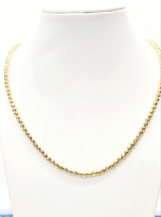 Collana milleluci in oro 18kt - Oreficeria