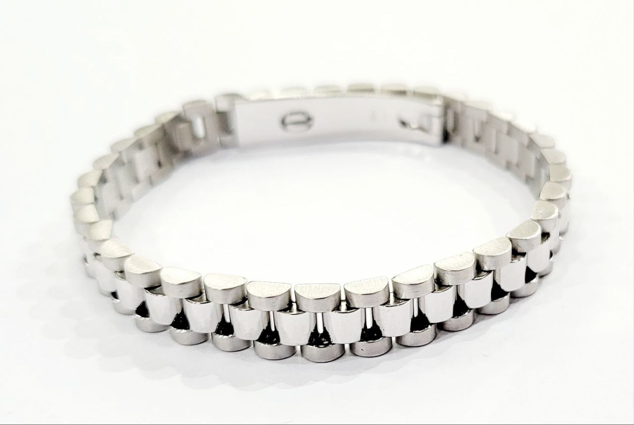 Bracciale modello jubilee in Oro Bianco 18kt-750