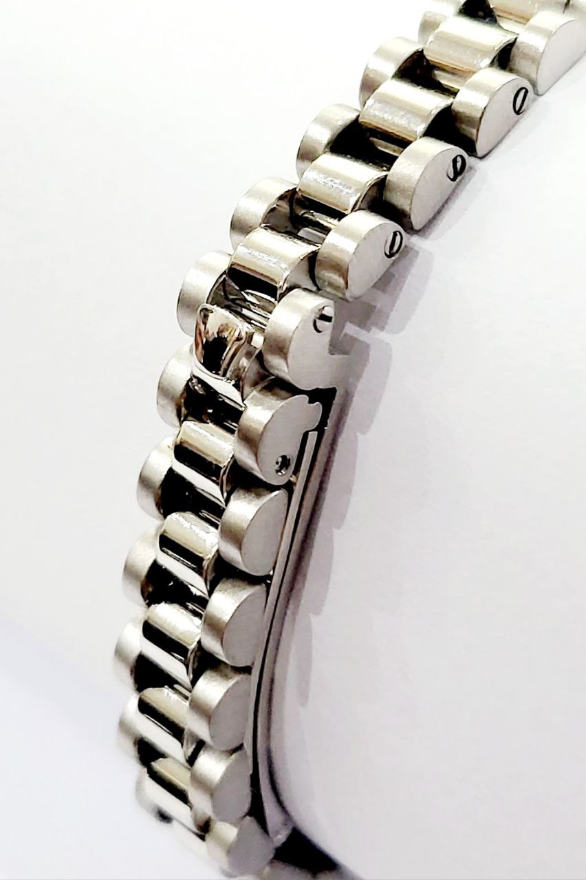 Bracciale modello jubilee in Oro Bianco 18kt-750