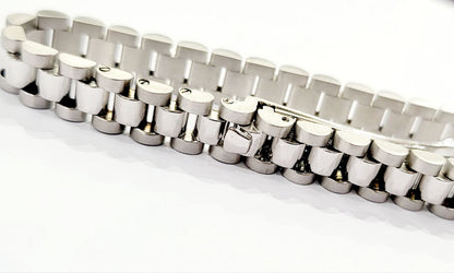 Bracciale modello jubilee in Oro Bianco 18kt-750