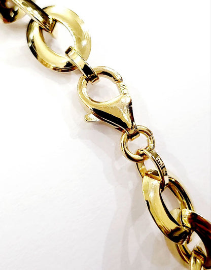 Bracciale modello a catena in Oro 18kt - 5.12gr - Oreficeria