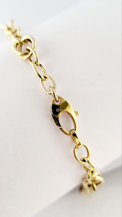 Bracciale in oro giallo 18kt  - 3.02gr - Oreficeria