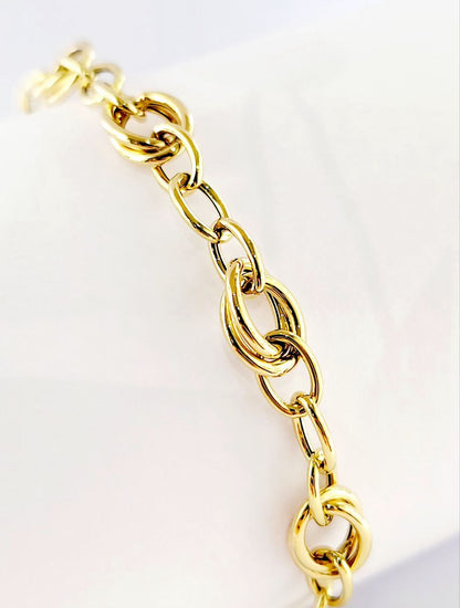 Bracciale in oro giallo 18kt  - 3.02gr - Oreficeria