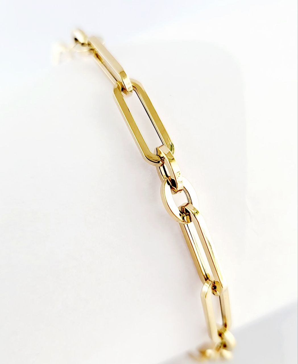 Bracciale maglia a catena in oro giallo 18Kt - 2.24gr - Oreficeria