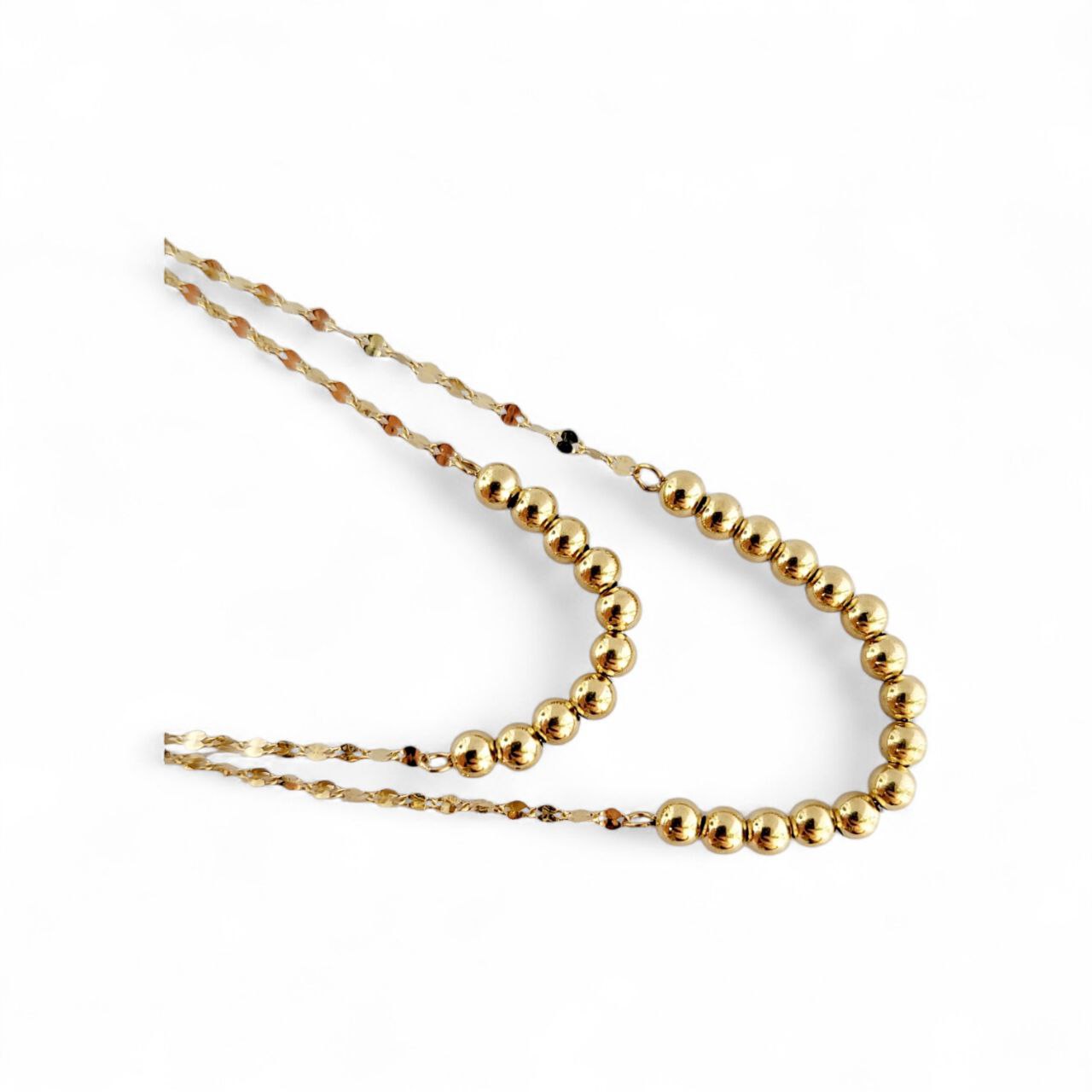 Collana in Oro giallo 18kt - 1.13 gr - Oreficeria