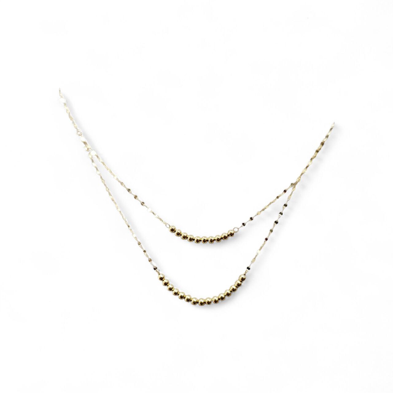 Collana in Oro giallo 18kt - 1.13 gr - Oreficeria