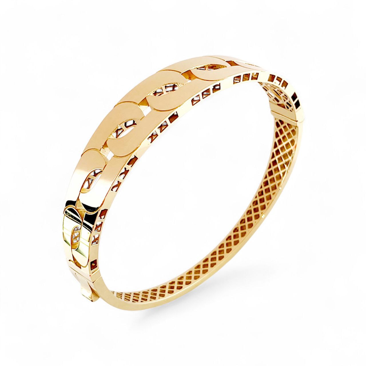 Bracciale Oro Giallo 18kt-750 rigido - Oreficeria