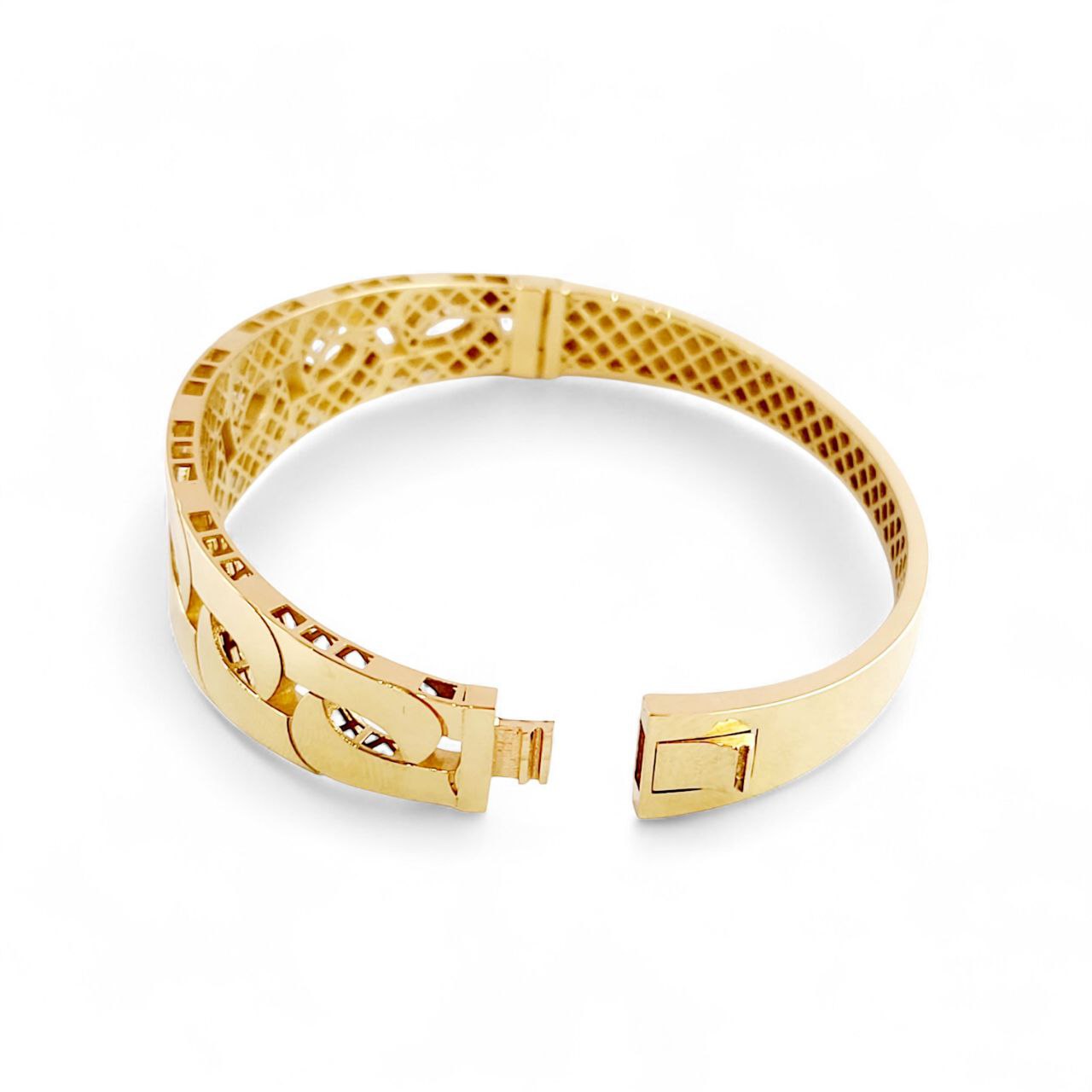 Bracciale Oro Giallo 18kt-750 rigido - Oreficeria