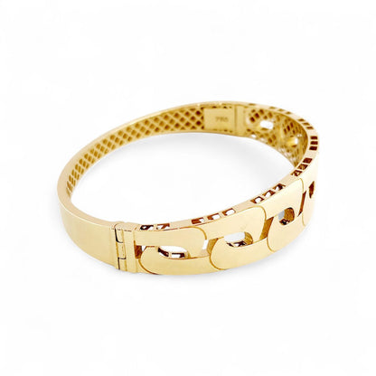 Bracciale Oro Giallo 18kt-750 rigido - Oreficeria