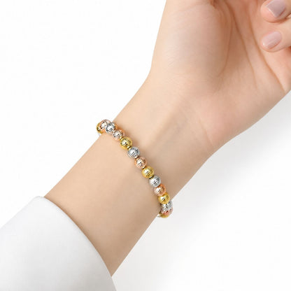 Bracciale modello milleluci in oro 18kt (750) - 12,88 gr - Oreficeria