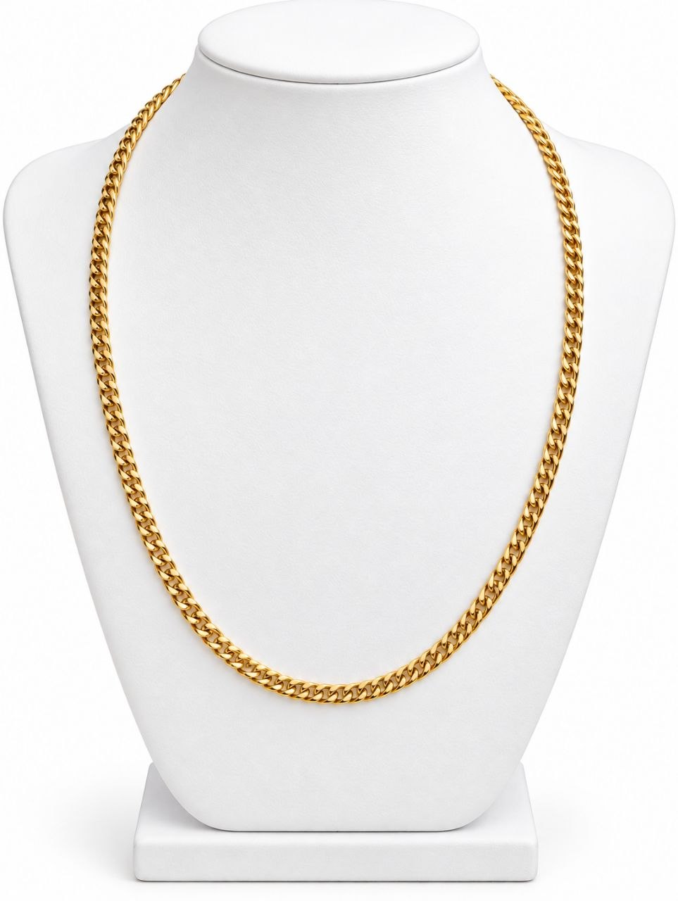 Collana groumette  in oro giallo 18kt (750)