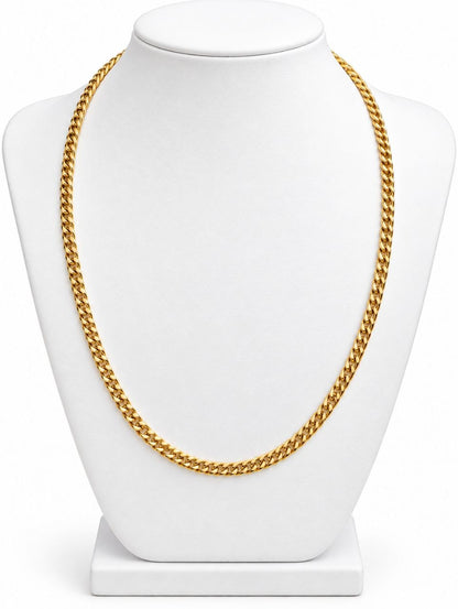 Collana groumette  in oro giallo 18kt (750)